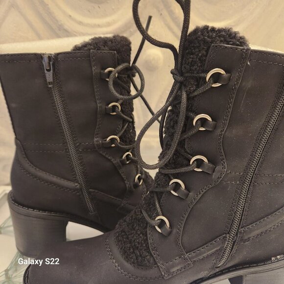 Baretraps Hadlee Boots. Lace up. Black. NIB. Size 6.5 - Picture 6 of 9